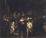 REMBRANDT Harmenszoon van Rijn The Militia Company of Frans Banning Cocq,Known as The Night Watch Spain oil painting artist